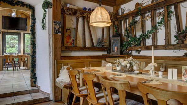 Blick in das Wirtshaus